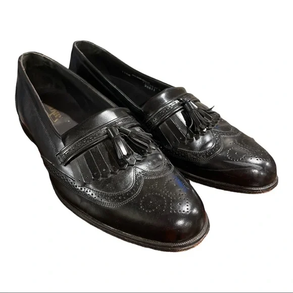 Bostonian Black Men\'s Loafers Bostonian Mens Loafers Black 9.5D | eBay main image 4